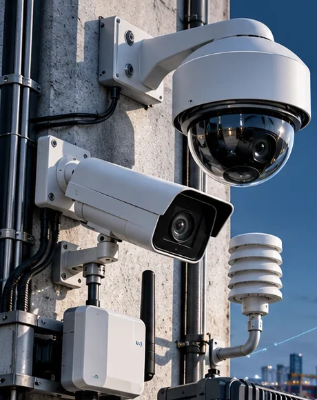 Connected edge device and sensor infrastructure